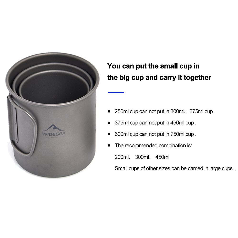 Widesea Camping-Becher Titan-T – Quality Camping Cooking Set Bewertung und Preis