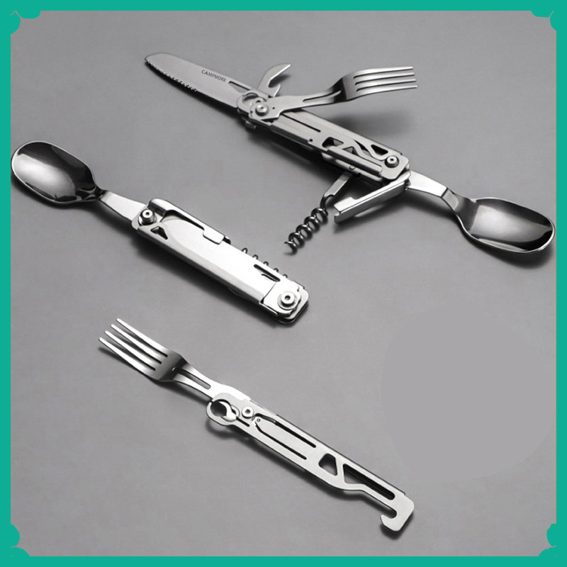 Multifunktionales Camping-Gabe – Quality Camping Cooking Set Bewertung und Preis