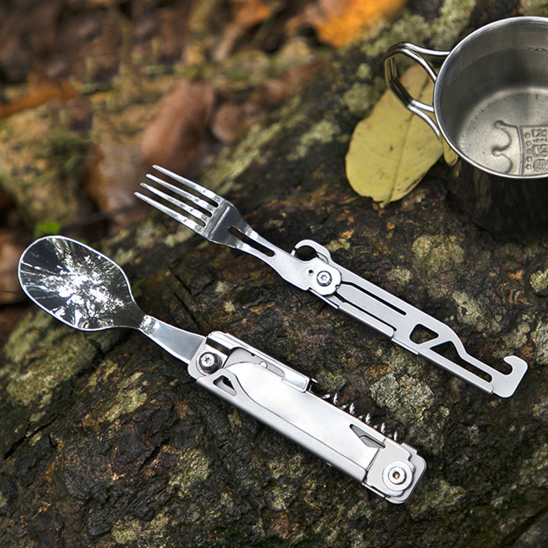 Multifunktionales Camping-Gabe – Quality Camping Cooking Set Bewertung und Preis