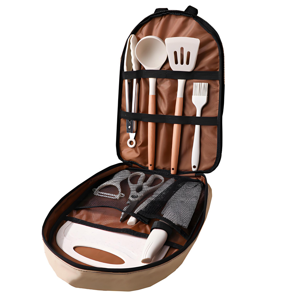 10-teiliges tragbares Camping- – Quality Camping Cooking Set Bewertung und Preis