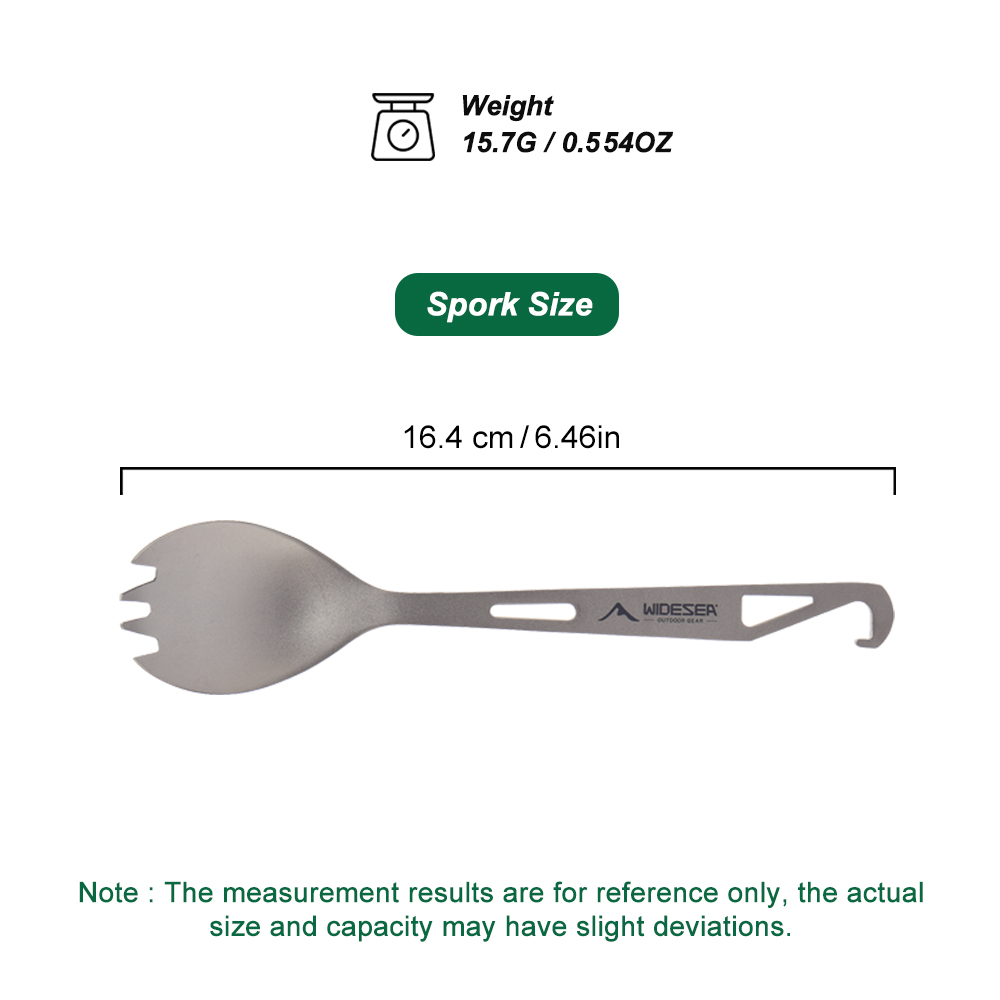 Widesea Camping-Kochset, Spork – Quality Camping Cooking Set Bewertung und Preis