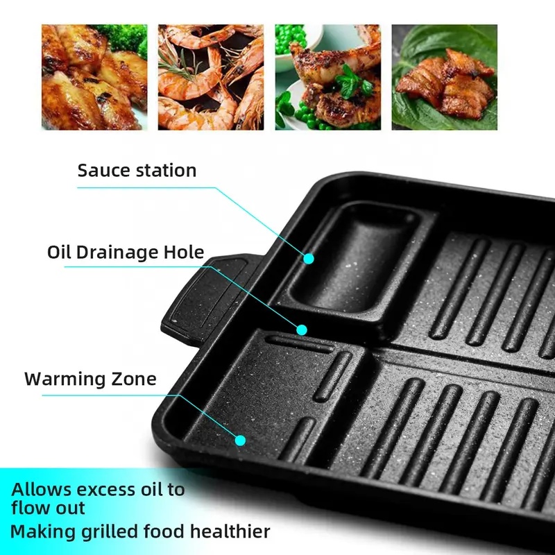 Tragbare Grillplatte im korean – Camping Hiking Cooking Bewertung und Preis