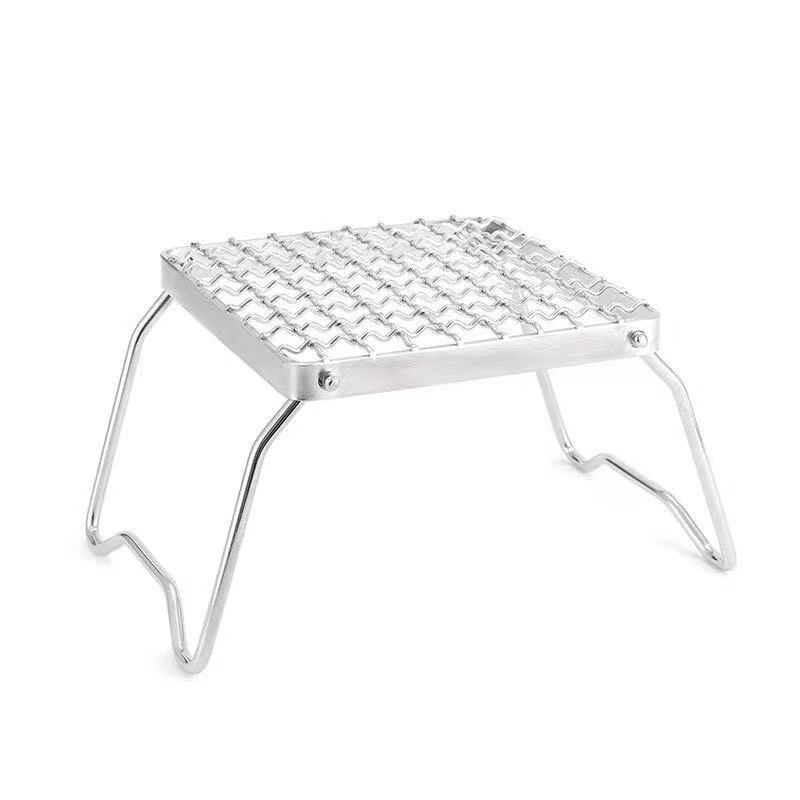 Tragbarer Campinggrill mit Stä – Camping Hiking Cooking Bewertung und Preis