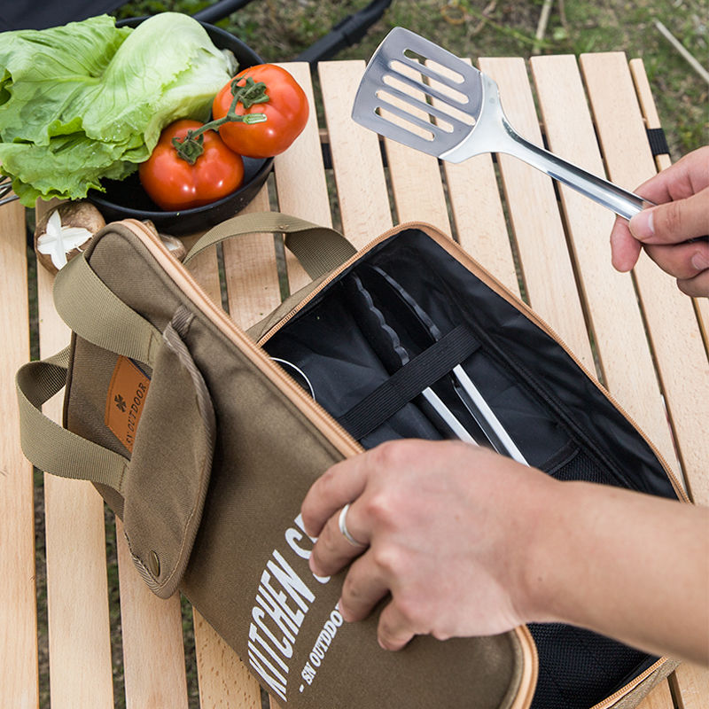8-teiliges Camping-Küchen-Koch – Quality Camping Cooking Set Bewertung und Preis
