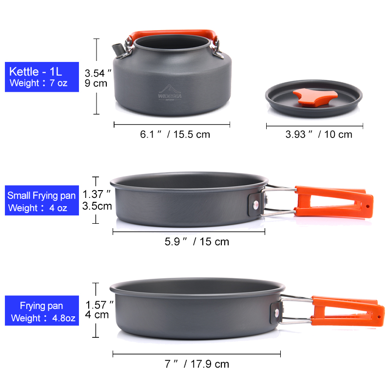 Widesea Camping Outdoor Kochge – Quality Camping Cooking Set Bewertung und Preis
