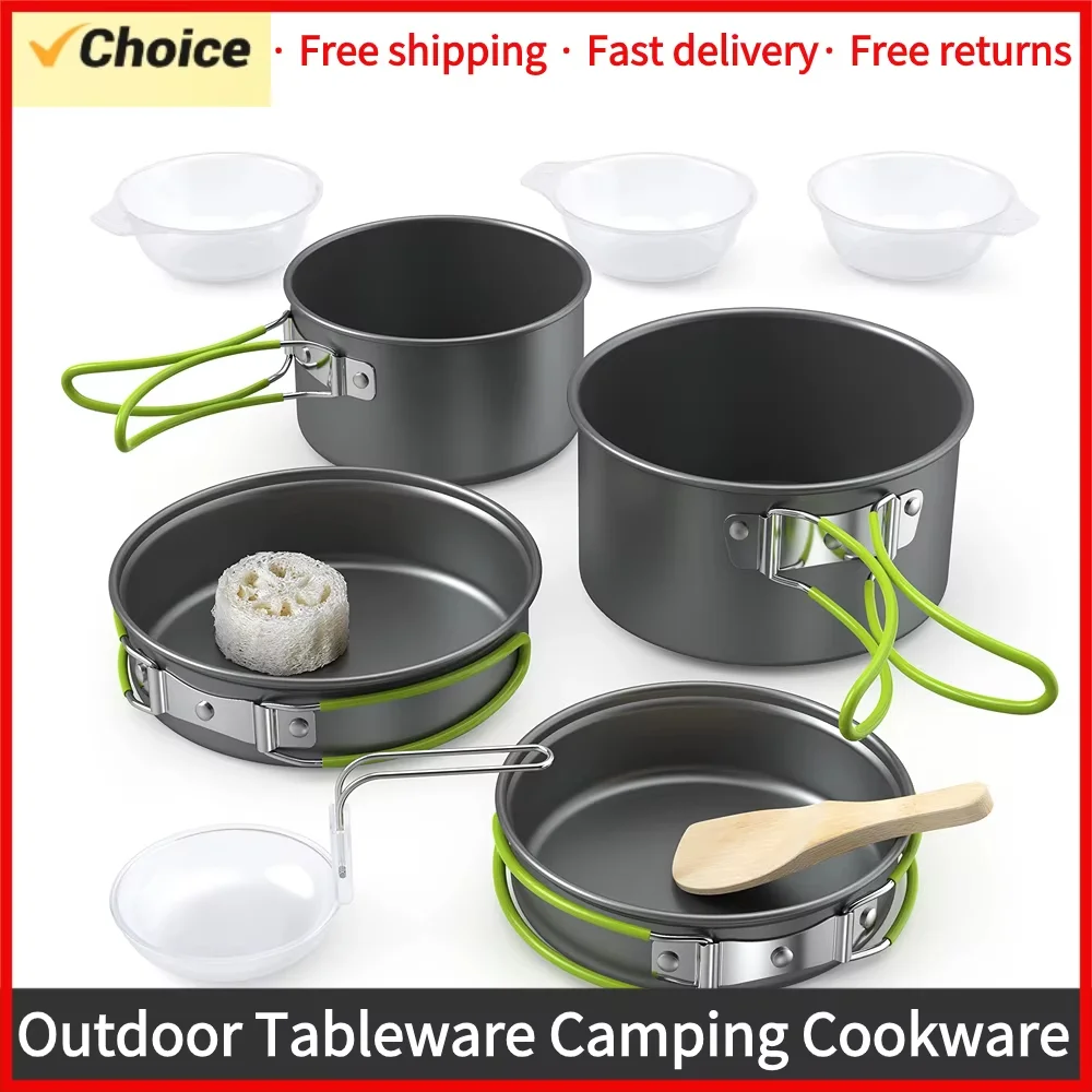 Outdoor-Kochgeschirr-Set für 2 – Quality Camping Cooking Set Bewertung und Preis