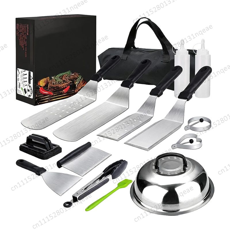 Grillzubehör-Set mit flacher G – Camping Cooking Flat Top Bewertung und Preis