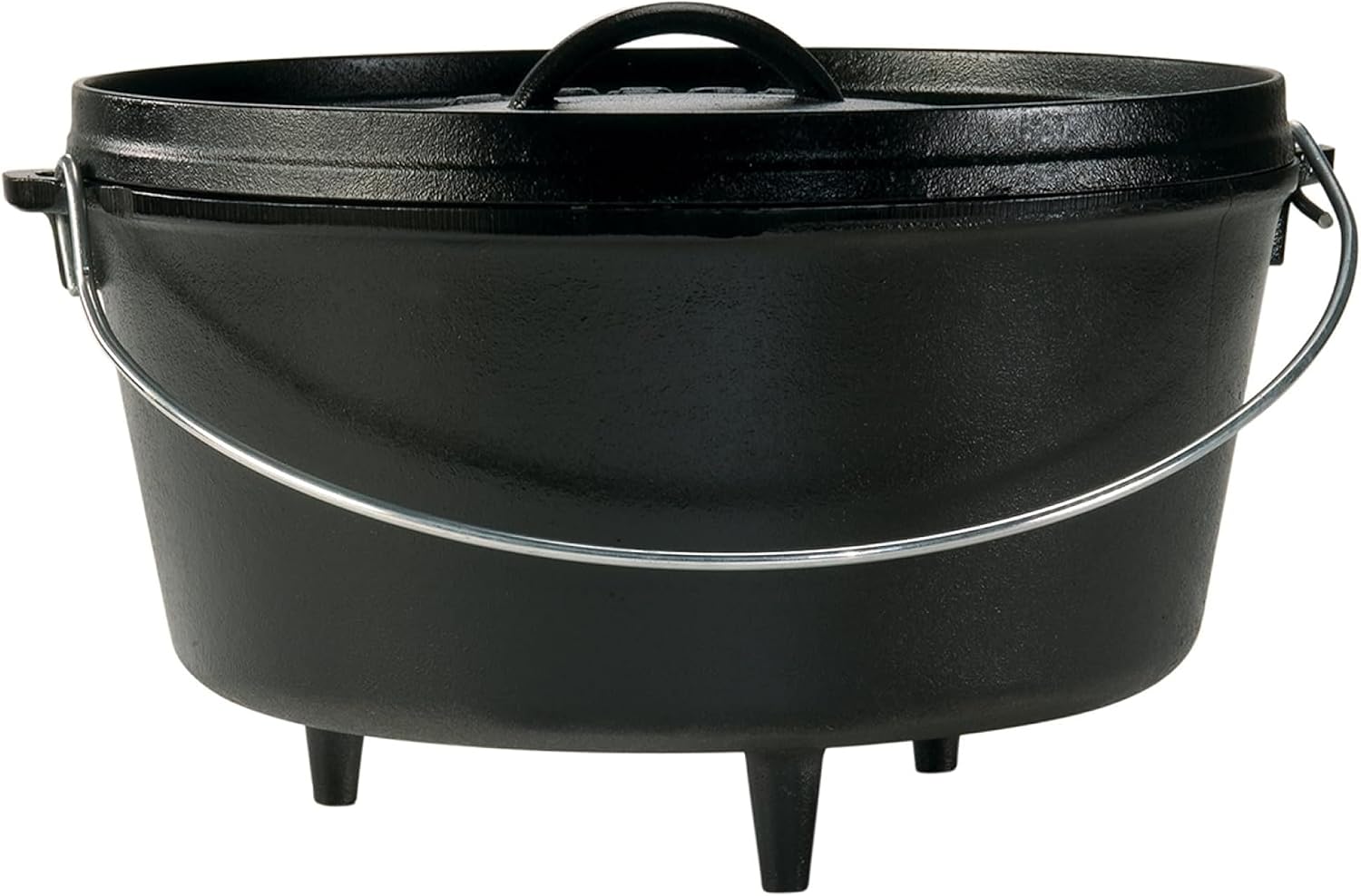 Gusseiserner Camping-Ofen, vor – Camp Dutch Oven Cast Bewertung und Preis